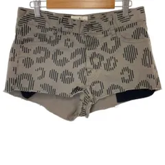 【中古】　Vivienne Westwood　ショートパンツ　ハーフパンツ　短パン　ボタンフライ　ローライズ　総柄　日本製　Y2K　古着　/2496のサムネイル