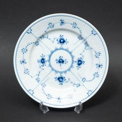 未使用美品ロイヤルコペンハーゲン【ブルーフルーテッドプレイン】25cm