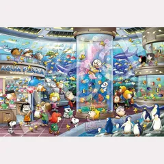 【新品・送料無料】ジグソーパズル 1000ピース スヌーピー アクアリウム 12-601のサムネイル