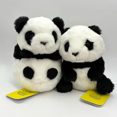 サンレモン ころもっふる パンダ & フラッフィーズ パンダ ぬいぐるみ セット \\3000525 4920361044795 4920361049189のサムネイル