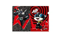 セガ ラッキーくじLight「ペルソナ5」クリアファイルコレクション モナ モルガナ ゾロ クリアファイル グッズ ペルソナ5 くじのサムネイル