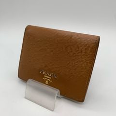 早い者勝ち PRADA プラダ 長財布 バイカラー オレンジ 箱付き レザー 