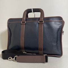 COACH レザー ビジネスバッグ 2WAY ブラウン - メルカリ