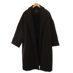 ギャレゴデスポート gallego desportes 19AW オーバーコート ロング ウール ブラウン 19020510001230 /BM22のサムネイル