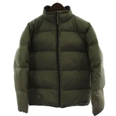 リーボック Reebok ダウンジャケット 上着 L カーキ 無地 ハイネック 長袖 /GG60 ■MAのサムネイル
