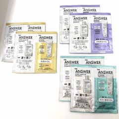 THE ANSWER ジアンサー シャンプー＆トリートメント 3つセット - メルカリ