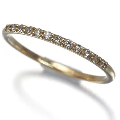アーカー リング ダイヤ ダイヤモンド 0.12ct ドゥーズブリエ 9号 K18YG #196379のサムネイル