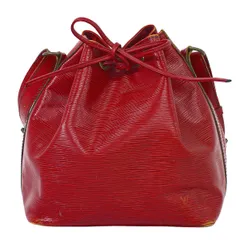本物 ルイヴィトン LOUIS VUITTON LV プチ ノエ エピ レザー ショルダーバッグ レッド M44107 Petit Noe ビトン バッグ 中古・のサムネイル