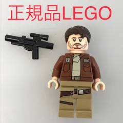 正規品 中古 LEGO レゴ スターウォーズ  ミニフィグ　キャシアン・アンドー　おまけ付き N0-413 ※STARWARS　反乱同盟軍　武器　銃　ブラスターピストル　75171 361のサムネイル