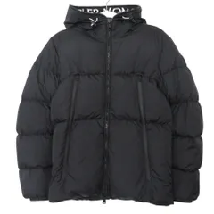 美品 MONCLER モンクレール ダウンジャケット MONTCLA モンクラ ロゴ アウター ブラック 0【S】 メンズ 【中古】のサムネイル