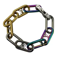 186005 LOUIS VUITTON ルイ・ヴィトン ブラスレ・シグネチャー　チェーン　ブレスレット M80178のサムネイル