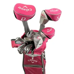 199990 現状品 Callaway キャロウェイ ゴルフクラブ ソレイル ジェムス 7本セット  オデッセイ パター1本 レディースのサムネイル