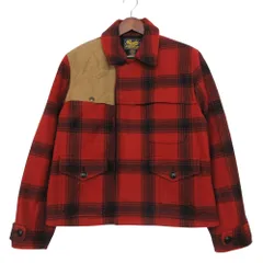RALPH LAUREN RUGBY ラルフローレンラグビー ブルゾン ハンティングジャケット マッキーノジャケット アウター タータンチェック柄 厚地 レッド メンズ 【中古】のサムネイル