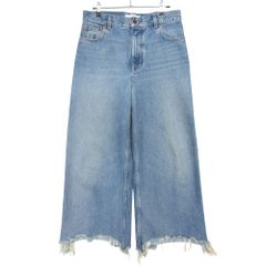 RANDY スタッズ付き ワイドデニムパンツ - メルカリ