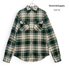 Denim & Supply Ralph Lauren デニムアンドサプライ ラルフローレン フランエル 長袖 シャツ ネルシャツ SizeXS  /A2677のサムネイル