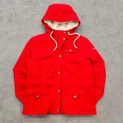 L Abercrombie & Fitch フード ジャケット レッドのサムネイル