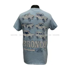 FORD BRONCO フォード ブロンコ 半袖プリントTシャツ オフィシャル ライセンスド プロジェクト (1820)のサムネイル