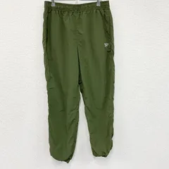 Reebok　リーボック　ナイロンパンツ　カーキグリーン　LLサイズ　古着のサムネイル