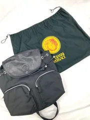 GIANNI VERSACE ジャンニ ヴェルサーチ メデューサ ナイロン リュックサック バックパック 黒 ブラック ki061703のサムネイル