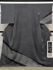 付け下げ 手描 金彩 紋意匠 正絹 反物 - メルカリ