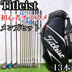 初心者おすすめ メンズ ゴルフクラブセット タイトリスト キャディ