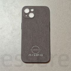 iPhone13 케이스 iPhone14 케이스 니스모 스마트폰 케이스 내충격 뒷모피 소프트 케이스 블랙