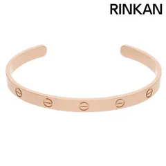 カルティエ  LOVE BRACELET/ラブブレス オープン K18PGブレスレット メンズ 19のサムネイル