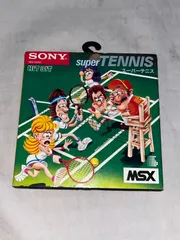 【レア】SUPER TENNIS (スーパーテニス)  ★ MSX　カートリッジROM★のサムネイル