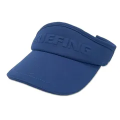 中古 ブリーフィング BRIEFING サンバイザー フリー ネイビー エンボスロゴ シンプルのサムネイル
