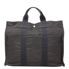 HERMES エルメス エールラインGM トートバッグ カデナ鍵付き A4可