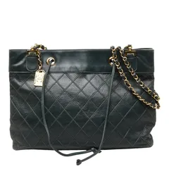 シャネル ビコローレ チェーン トートバッグ ショルダーバッグ 斜めかけ グリーン レザー レディース CHANEL【230-75636】のサムネイル