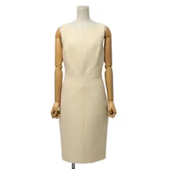 ■美品■Christian Dior クリスチャンディオール ワンピース サイズ40 ノースリーブ シルク混  ブランド古着【中古】20260629/RA9994のサムネイル