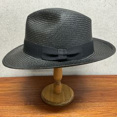 ボルサリーノ紺パナマハット 62cm 銀座トラヤ帽子 正規品 - メルカリ