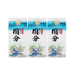 さつま国分 パック 25度 900ml×3本 芋焼酎 国分酒造※北海道・東北エリアは別途運賃が1000円発生します。のサムネイル