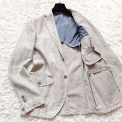 美品】BOGLIOLI ボリオリ CHELSEA チェルシー リネンコットン サファリ