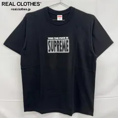 Supreme/シュプリーム【19SS】Who The Fuck Is Tee/フー ザ ファック 半袖Tシャツ/ブラック/Mのサムネイル