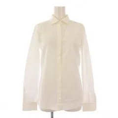 ロロピアーナ Loro Piana シャツ ブラウス 長袖 レギュラーカラー 無地 40 白 ホワイト /BBのサムネイル