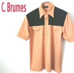 C. Brumes シーブリュームス  ビンテージ 半袖 切替 ロカシャツ ポリシャツ ポロシャツ 柄シャツ vintage ヴィンテージ  ロカビリー ロック パンクのサムネイル