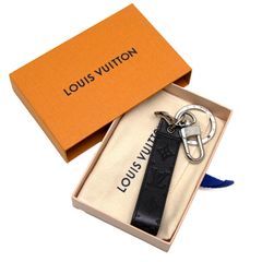 【美品✨】ルイヴィトン ポルトクレ　キューブ バッグチャーム キーホルダー 美品】LOUIS VUITTON ポルト クレ・キューブ バッグチャーム箱付き