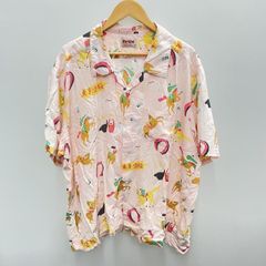 最終金額 Eanbe アロハシャツ 総柄 銭湯 - メルカリ
