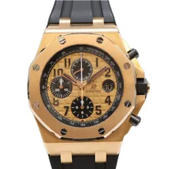 AUDEMARS PIGUET【オーデマピゲ】 ロイヤルオーク オフショア クロノグラフ 26470OR.OO.A002CR.01 ゴールド文字盤 K18PG メンズ【USED】(JD-1470)のサムネイル