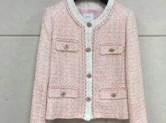 nude vintage ショート丈 パフスリーブ ノーカラージャケット - メルカリ