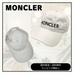 未使用タグ付☆ MONCLER ホワイト ベースボールキャップ 5K13 - メルカリ