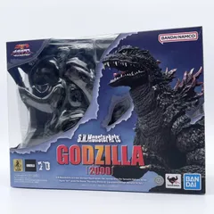 【中古】開封 S.H.MonsterArts ゴジラ 2000 バンダイ ゴジラ×メガギラス G消滅作戦 モンスターアーツ[17]のサムネイル