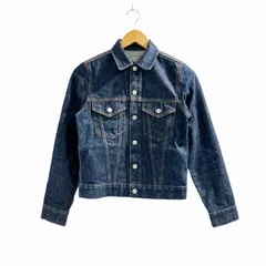 ユナイテッドアローズ ピンクレーベル UNITED ARROWS PINK LABEL デニムジャケット Gジャン インディゴブルー S ■MET1のサムネイル