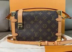 Louis Vuitton ルイヴィトン モノグラム サイド トランク MM トート ショルダーバッグのサムネイル