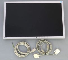 ジャンク品です。NEC ディスプレイF23W3A(W) ホワイト ケーブル付