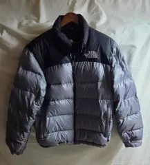 THE NORTH FACE ザノースフェイス 700 ヌプシ Nuptse(ヌプシ) ダウン ブラック/グレー Mのサムネイル