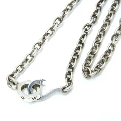 WEIRDO JEWELRY ウィアード ネックレス WP-002 NUT CHAIN 50cm ナット スパナフック チェーン SV925  28012878のサムネイル