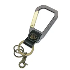 美品 master-piece マスターピース キーホルダー No.02000 CARABINER カラビナ リング ベルトループ  グリーン   28012887のサムネイル